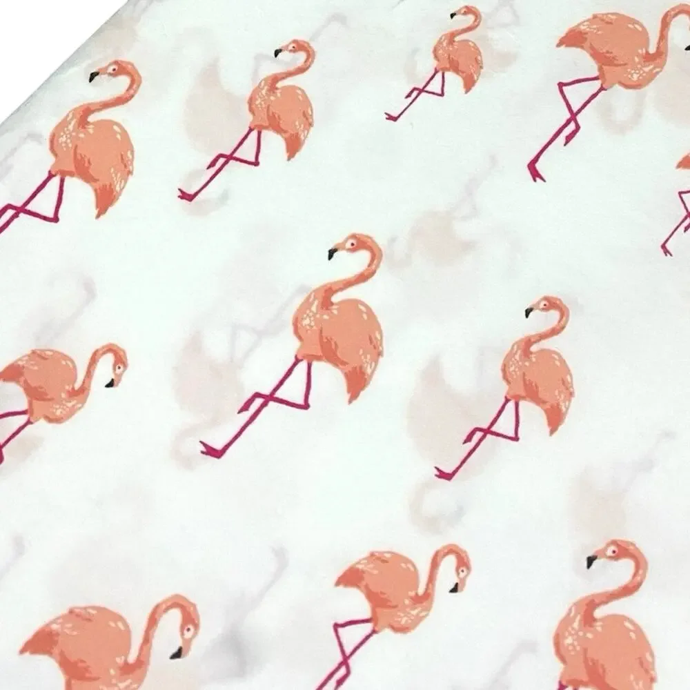 Martha Stewart Collection Flamingo Sheet Pillow Sham Set (Full)